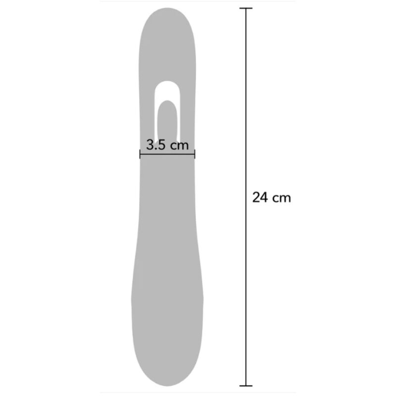 SHE.E.O - VIBRADOR RABBIT PUNTO G CON MOVIMIENTO DIGITAL MORADO - Imagen 7