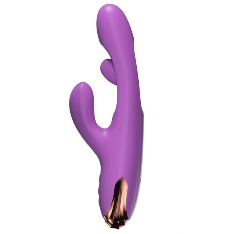SHE.E.O - VIBRADOR RABBIT PUNTO G CON MOVIMIENTO DIGITAL MORADO - Imagen 2