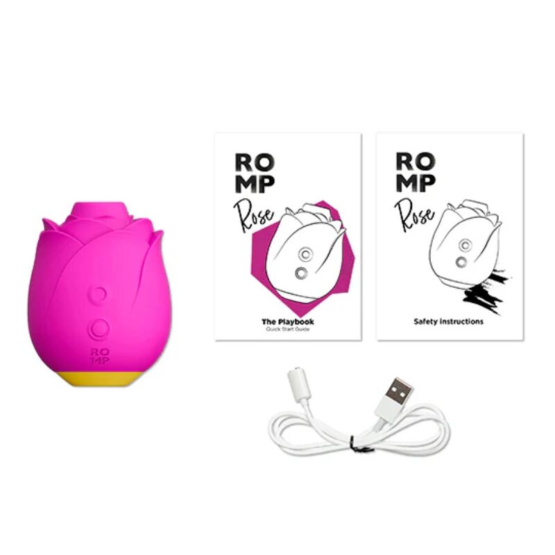 ROMP - ROSE 2.0 SUCCIONADOR DE CLÍTORIS FORMA ROSA - Imagen 2