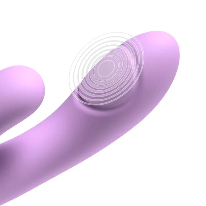 FANTASY FOR HER - INTIMOTION FLUTTER PRO PURPLE VIBRADOR RABBIT PARA PUNTO G Y CLÍTORIS - Imagen 4