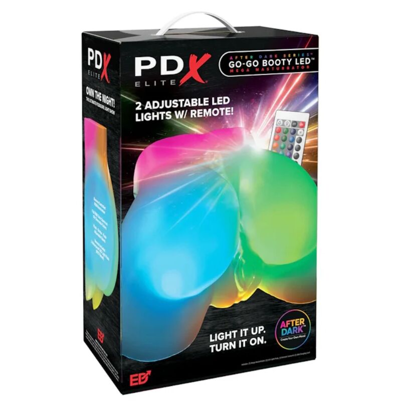 PDX ELITE - GO-GO BOOTY LED MEGA MASTURBADOR MASCULINO ILUMINADO - Imagen 2