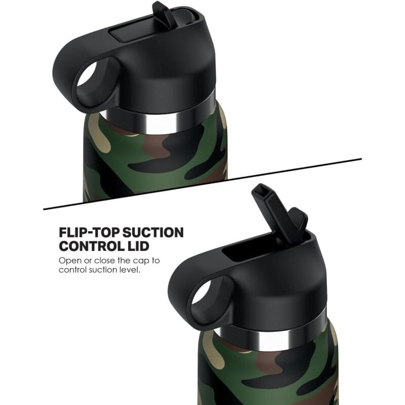 PDX PLUS - MASTURBADOR DISCRETO FAP FLASK HAPPY CAMPER CAMUFLAJE - Imagen 3