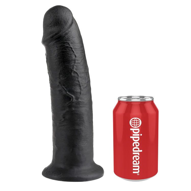 KING COCK - PENE NEGRO 25 CM - Imagen 2