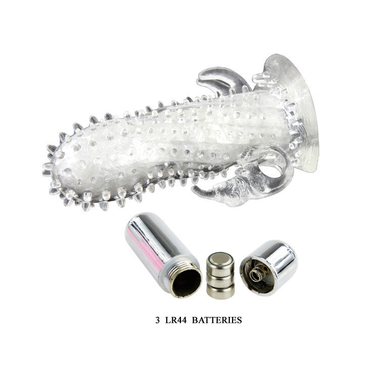 BAILE - BRAVE MAN EXTENSIÓN PENE VIBRADOR RABBIT - Imagen 6
