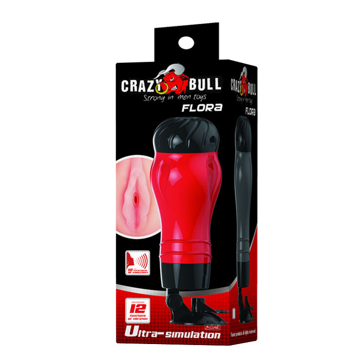 CRAZY BULL - FLORA VAGINA CON BASE MASTURBADOR VOZ - Imagen 2