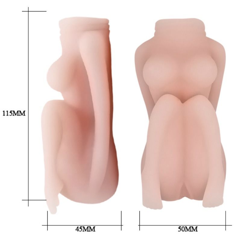 BAILE - TEMPTATION PASSION LADY MINIMASTURBADOR MASCULINO SNUG FIT PUSSY - Imagen 6