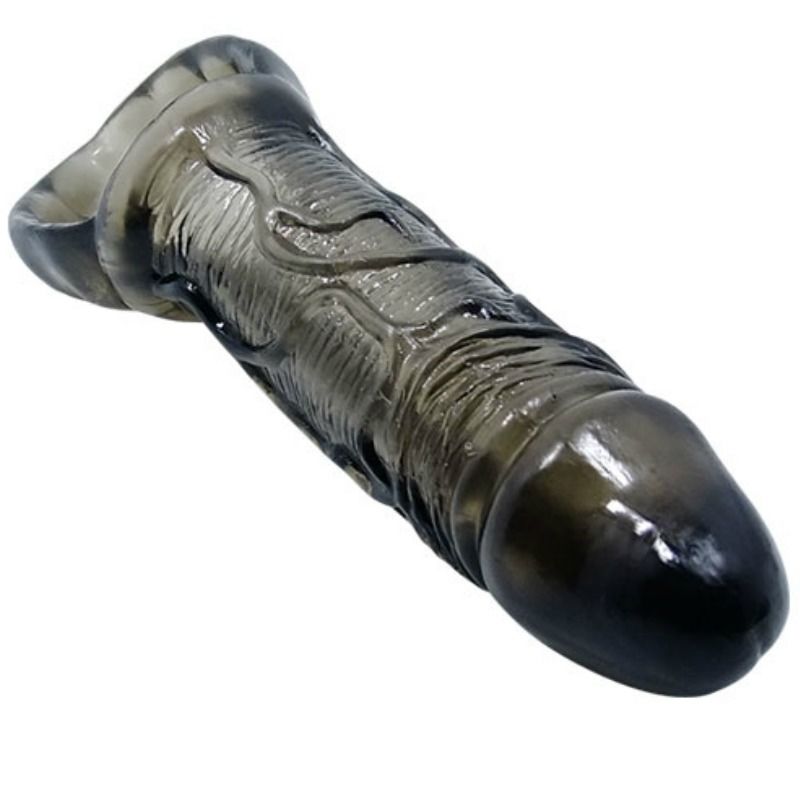 BAILE - FUNDA EXTENSORA PENE CON STRAP PARA TESTÍCULOS 11.5 CM - Imagen 4