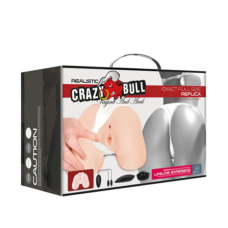 CRAZY BULL - VAGINA Y ANO REALÍSTICOS CON VIBRACIÓN POSICIÓN 5 - Imagen 7
