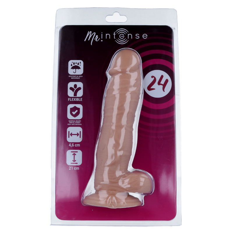 MR INTENSE - 24 PENE REALÍSTICO 21 CM -O- 4.6 CM - Imagen 2