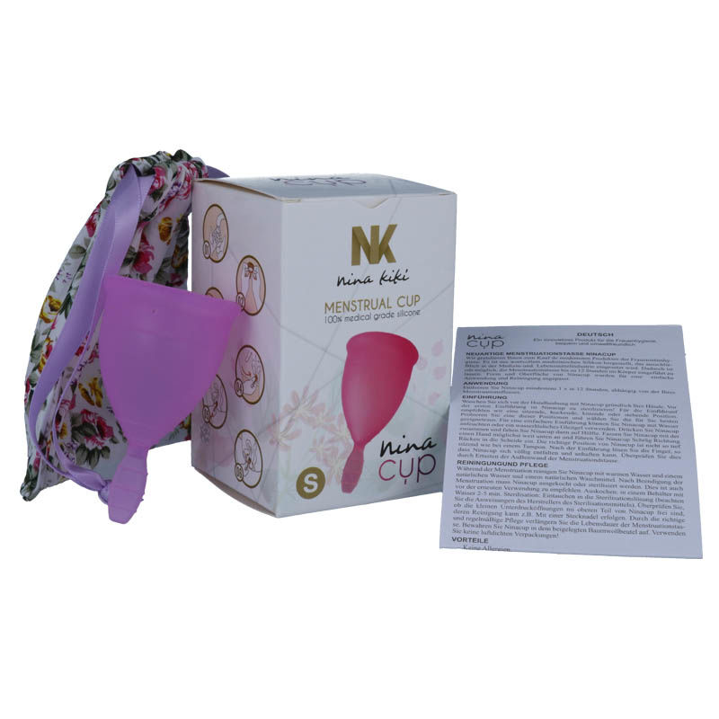 NINA KIKÍ - COPA MENSTRUAL LILA - TALLA S - Imagen 3