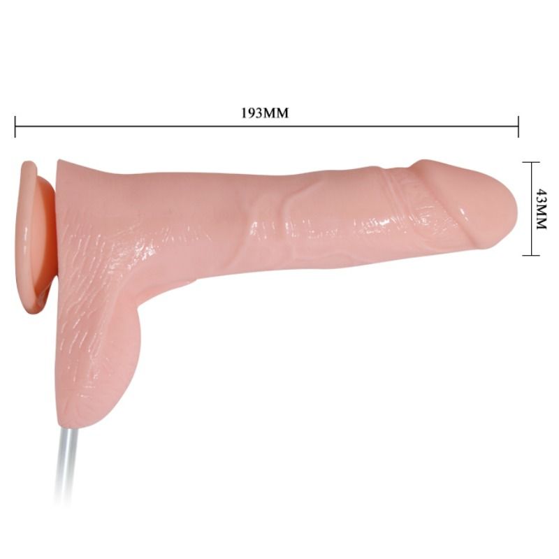 BAILE - WATERSPRAY VIBRATING AND EJACULATION FUNCTION PENIS - Imagen 3