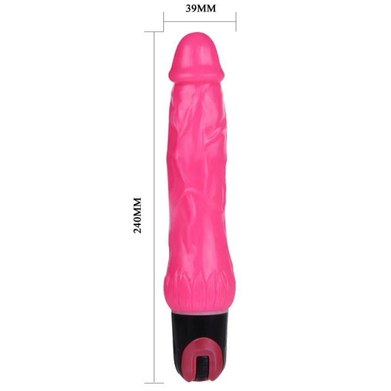 BAILE - VIBRATOR DAAPLY PLEASURE MULTIVELOCIDAD ROSA - Imagen 5