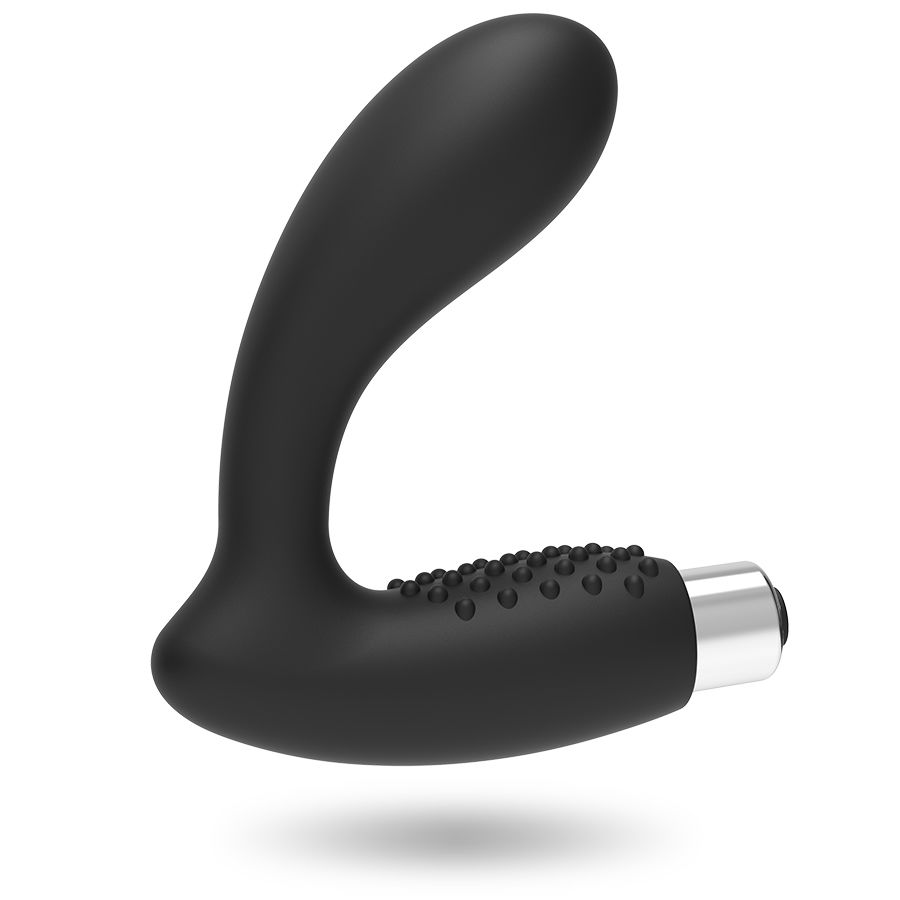 ADDICTED TOYS - VIBRADOR PROSTÁTICO RECARGABLE MODEL 5 - NEGRO - Imagen 3