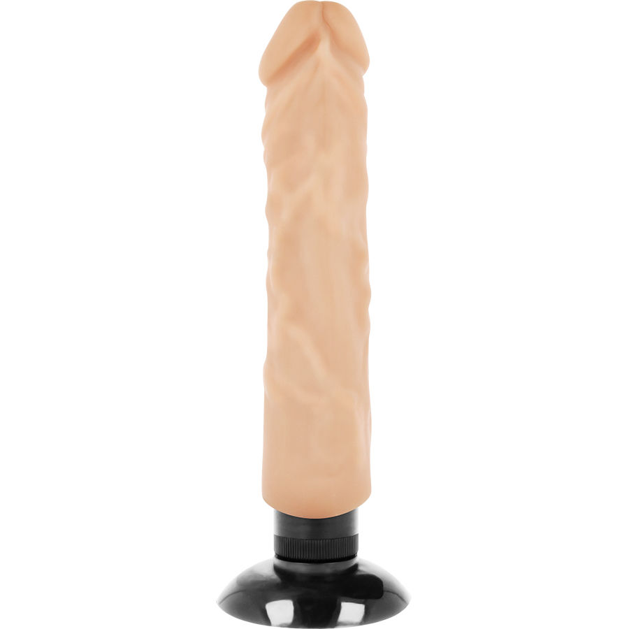 BASECOCK - VIBRADOR REALÍSTICO 2-1 NATURAL 20 CM -O- 4 CM - Imagen 3