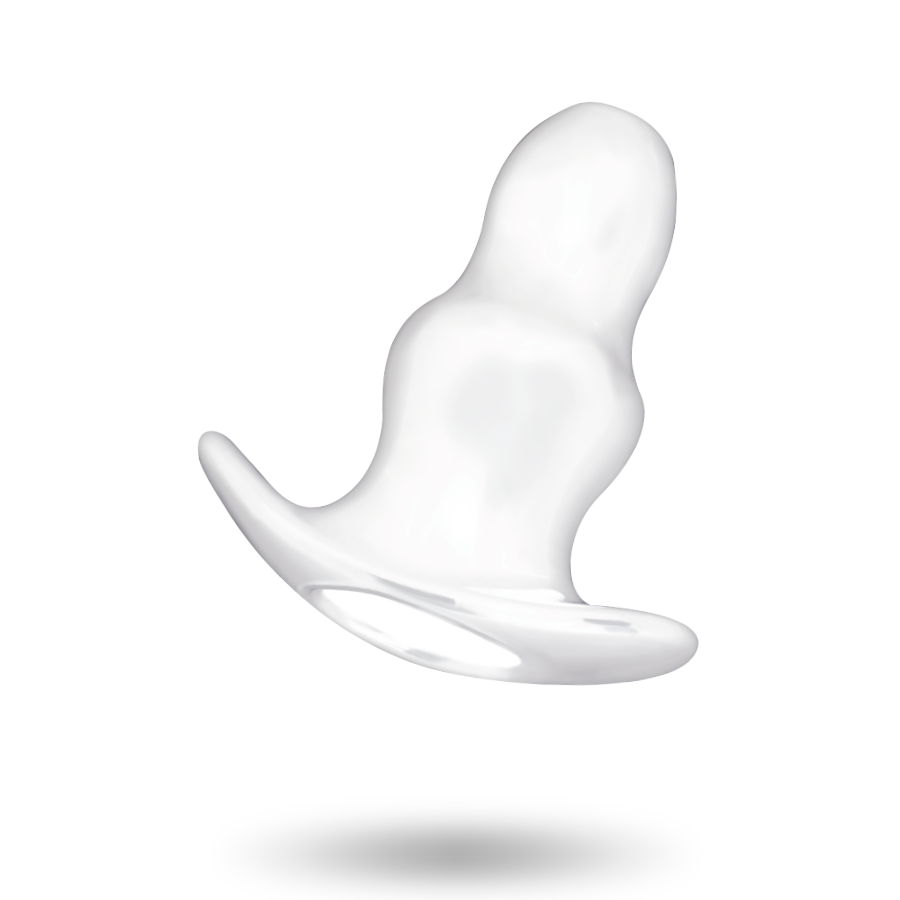 ADDICTED TOYS - DILATADOR ANAL MEDIANO 9.5 CM - TRANSPARENTE - Imagen 2
