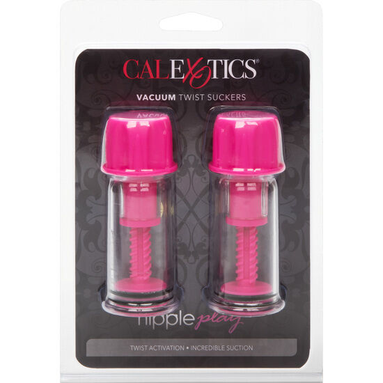 CALEXOTICS - VACCUM TWIST SUCCIONADORES PEZONES ROSA - Imagen 2