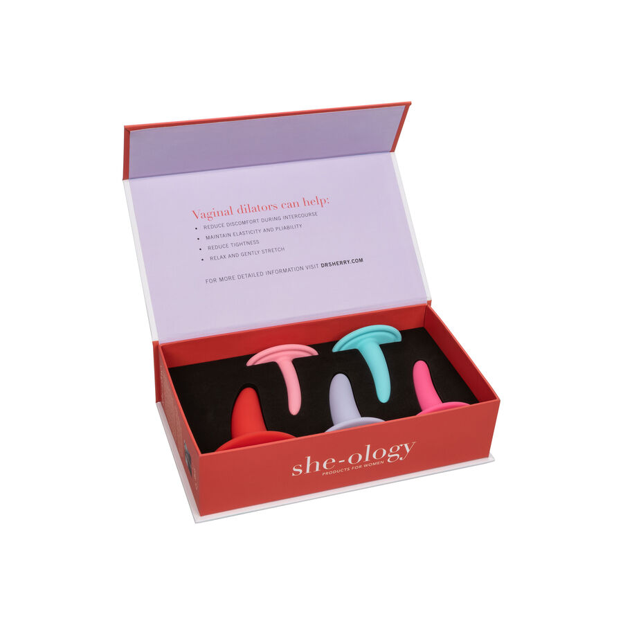 CALEXOTICS - KIT 5PC DILATADORES VAGINALES O ANALES MULTICOLOR - Imagen 4