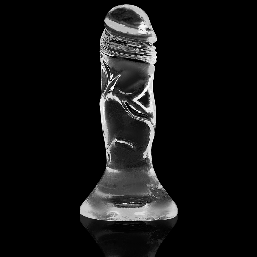 X RAY - CLEAR DILDO TRANSPARENTE 12 CM -O- 2.6 CM - Imagen 4