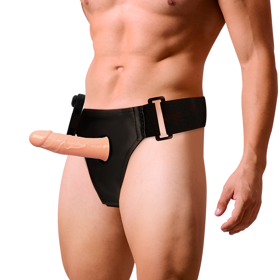 HARNESS ATTRACTION - ARNÉS HUECO GREGORY CON VIBRADOR 16.5 CM -O- 4.3 CM - Imagen 7