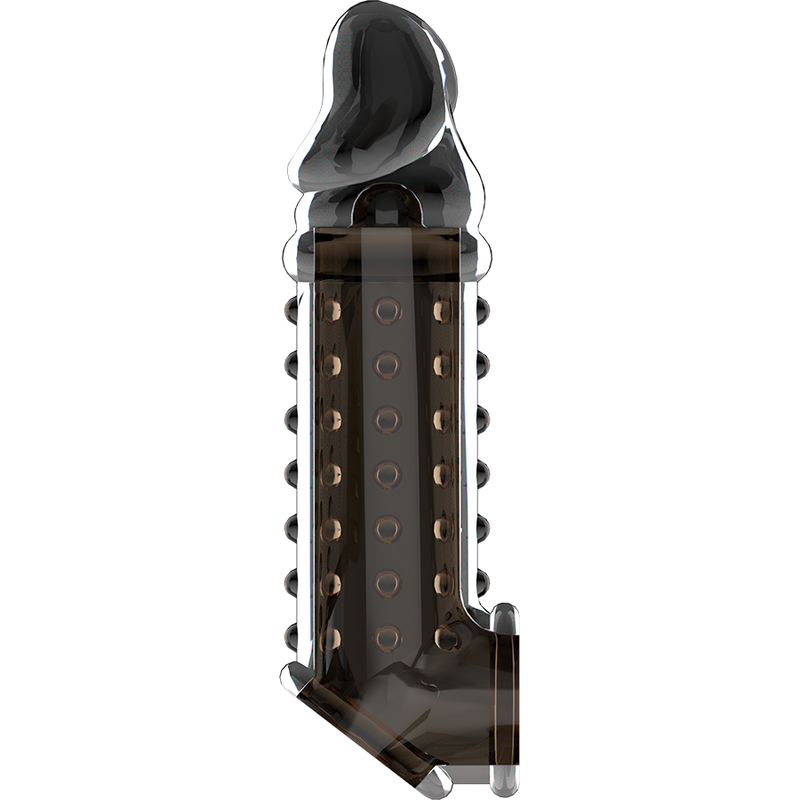VIRILXL - EXTENSIÓN Y FUNDA DE PENE V11 NEGRO - Imagen 2