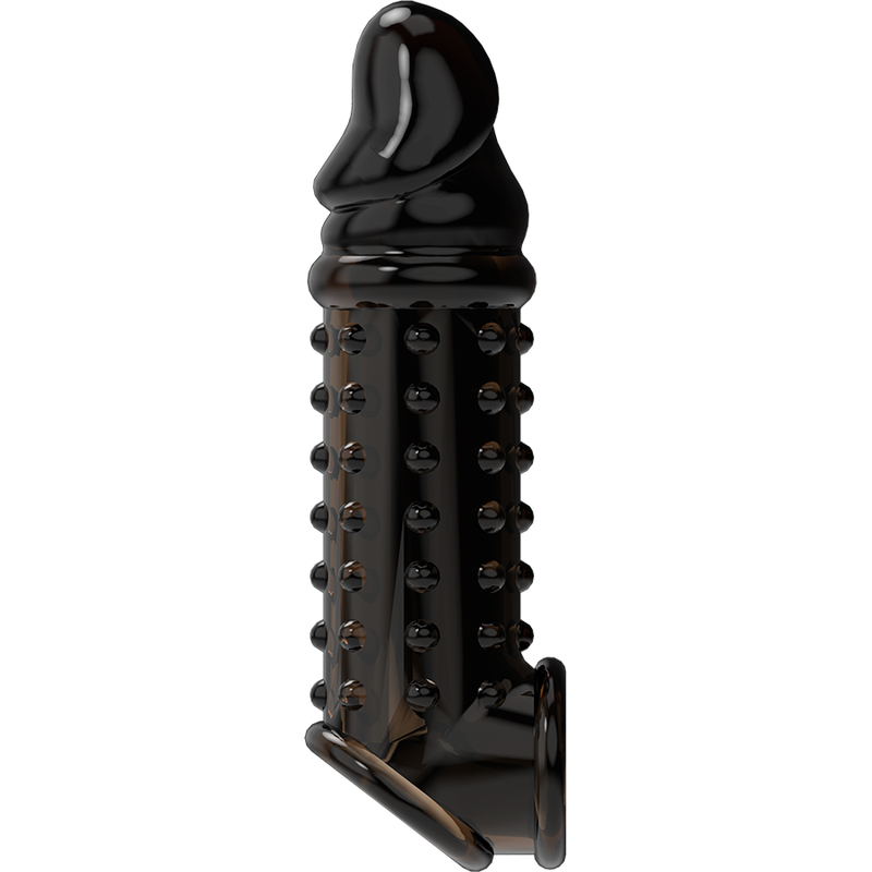 VIRILXL - EXTENSIÓN Y FUNDA DE PENE V11 NEGRO - Imagen 5