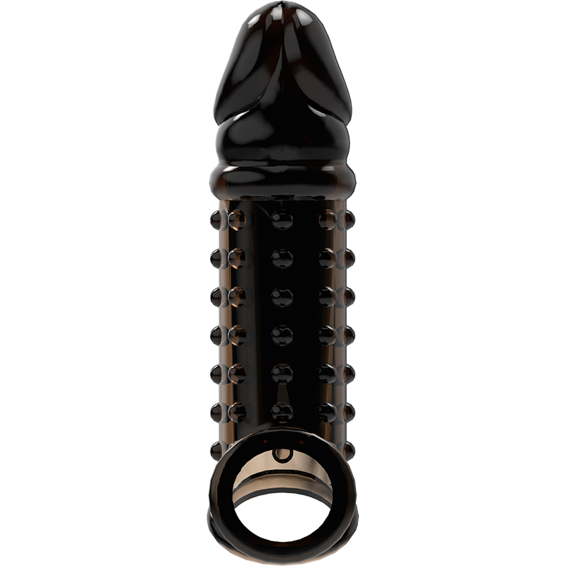 VIRILXL - EXTENSIÓN Y FUNDA DE PENE V11 NEGRO - Imagen 8