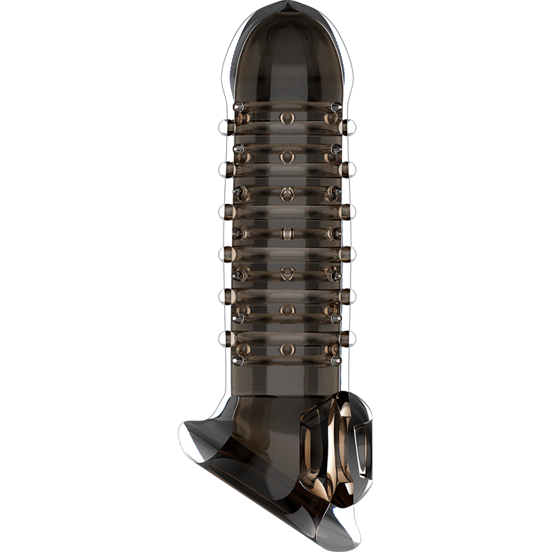 VIRILXL - EXTENSIÓN Y FUNDA DE PENE V15 NEGRO - Imagen 5