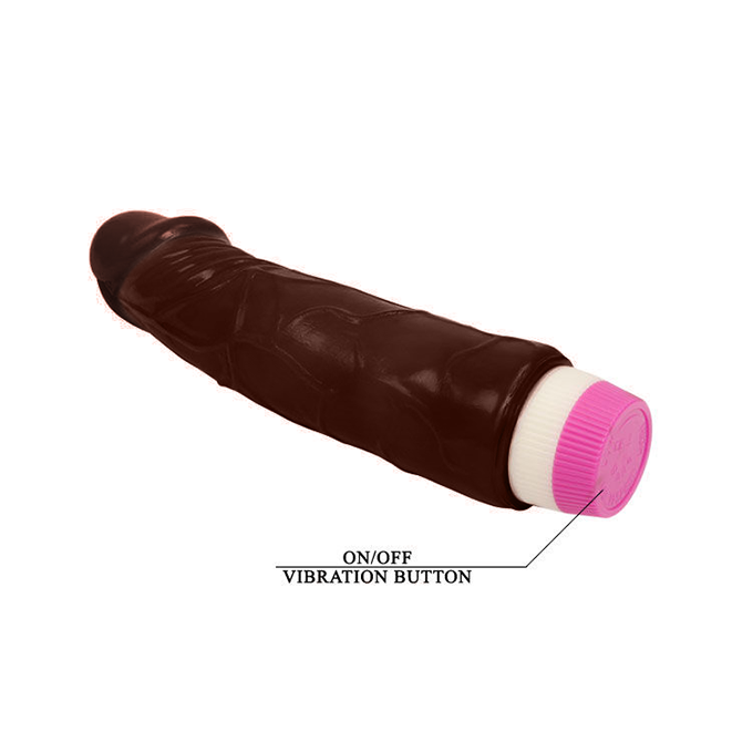 BAILE - WAVES OF PLEASURE VIBRADOR 19.5 CM MULATO - Imagen 4