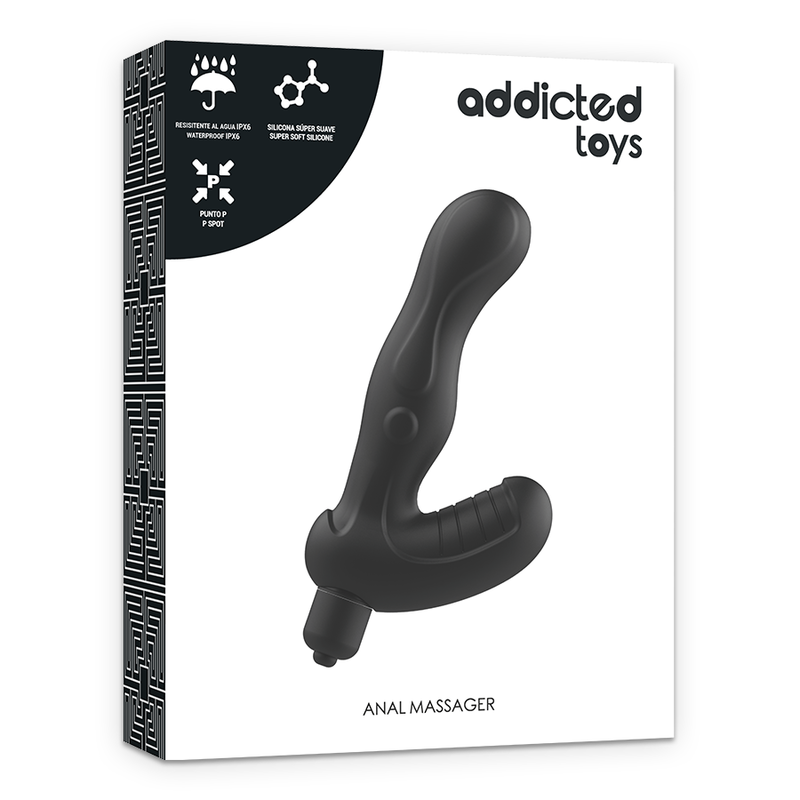 ADDICTED TOYS - ESTIMULADOR ANAL PROSTATA SILICONA P-SPOT VIBE - Imagen 4