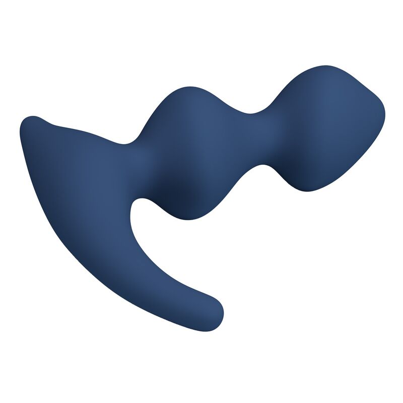 MR PLAY - PLUG ANAL AZUL ERGONÓMICO - Imagen 7