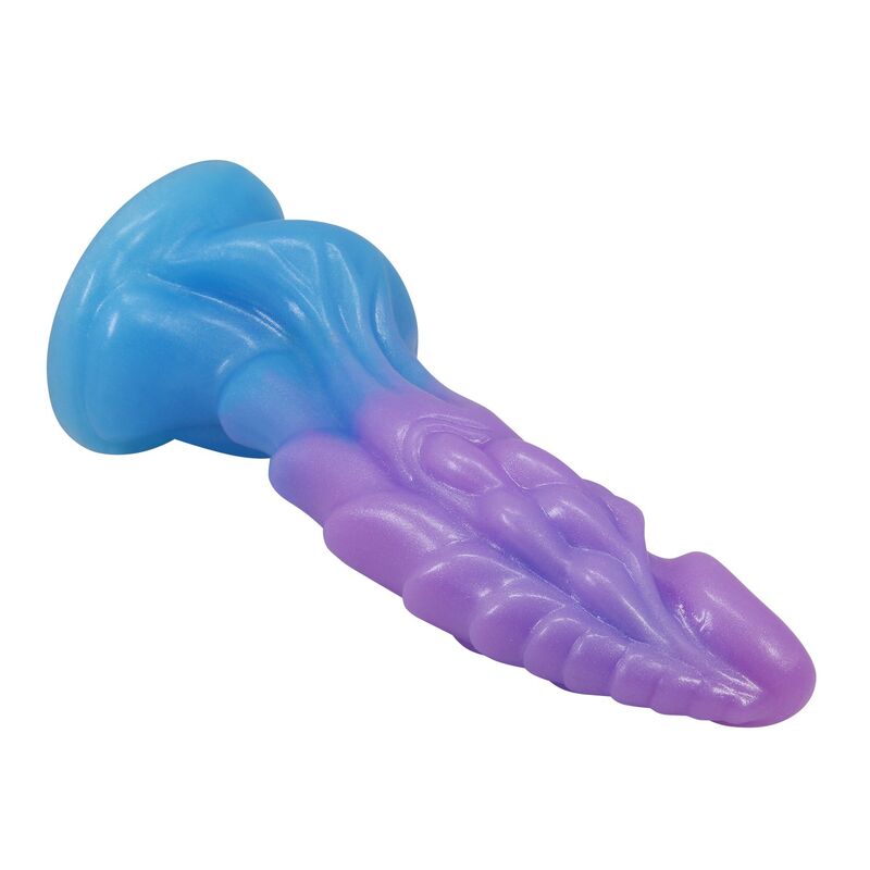 POWER MONSTERS - ATLANTEANS DILDO REALÍSTICO CON VENTOSA 19 CM Ø 5 CM AZUL Y MORADO - Imagen 8