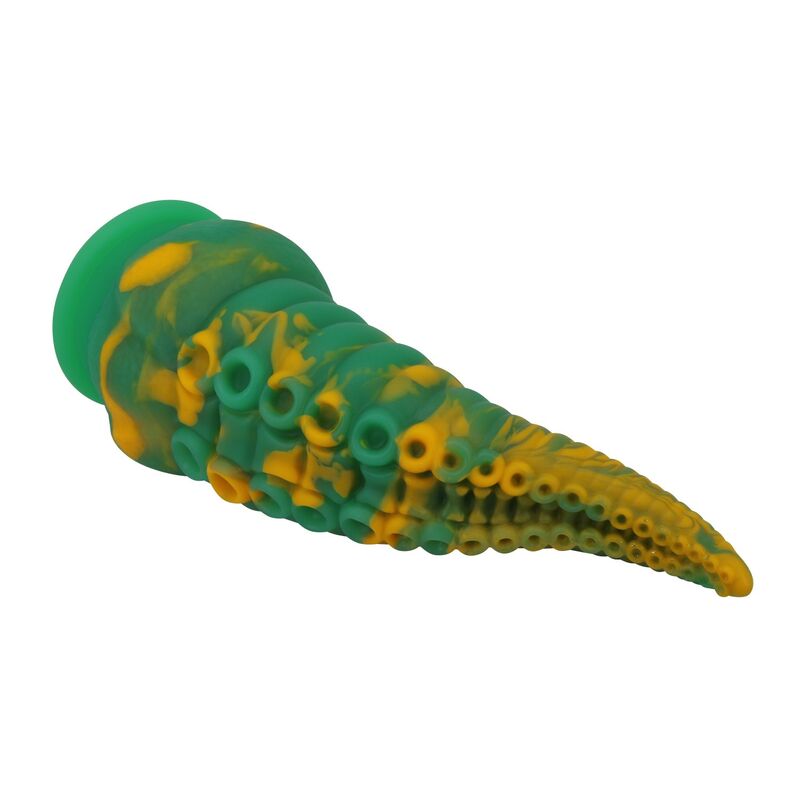 POWER MONSTERS - ABYSSAL COLOSSUS DILDO BICOLOR 22,5 CM Ø 6 CM - Imagen 4