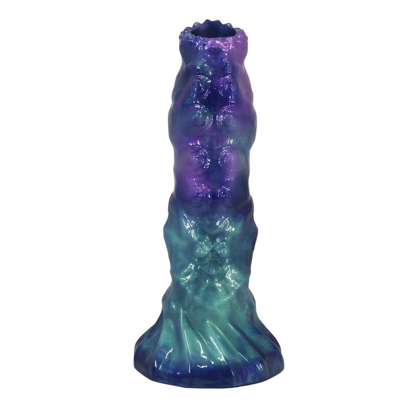 POWER MONSTERS - DUSKWALKER SENTINEL DILDO HINCHABLE FANTASÍA TRICOLOR 23 CM Ø 5 CM - Imagen 4