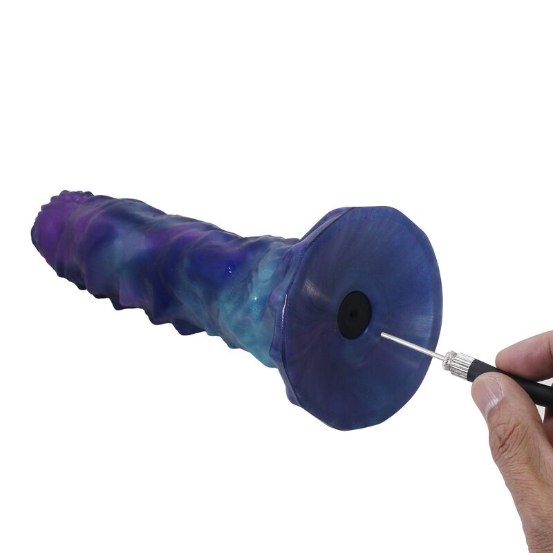 POWER MONSTERS - DUSKWALKER SENTINEL DILDO HINCHABLE FANTASÍA TRICOLOR 23 CM Ø 5 CM - Imagen 5