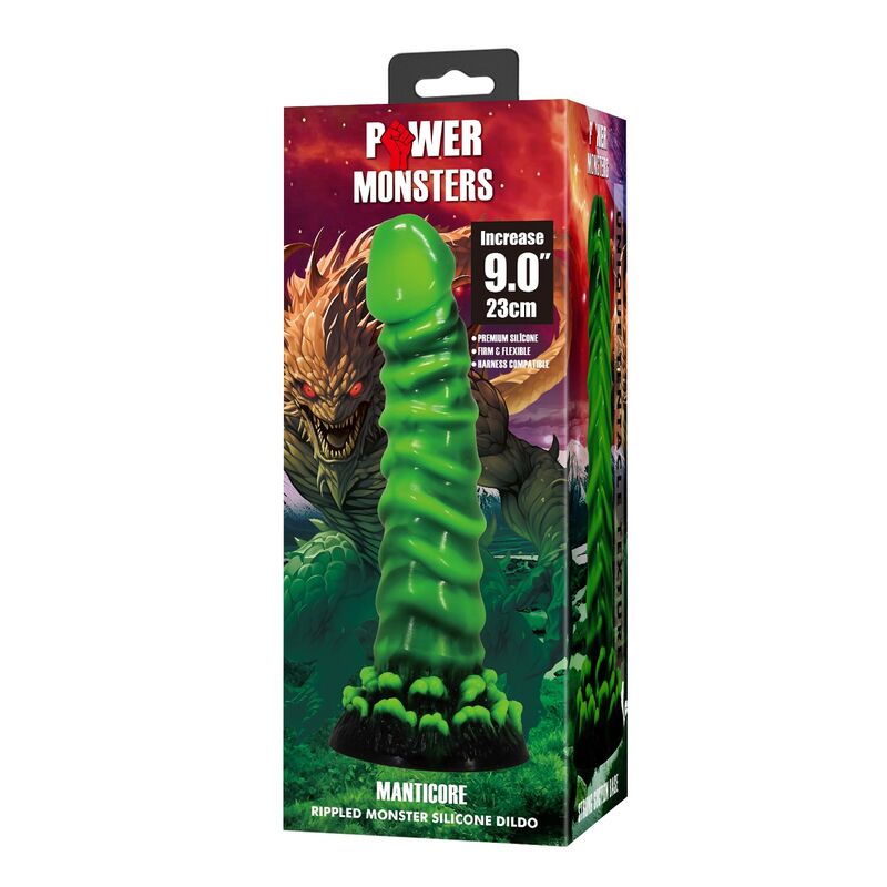 POWER MONSTERS - MANTICORE DILDO 23 CM Ø 5 CM - Imagen 2