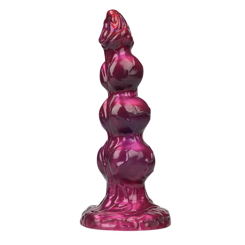 POWER MONSTERS - PRIMAL BEASTLORD DILDO FANTASÍA ROSA TRANSLÚCIDO 26 CM Ø 5 CM - Imagen 8