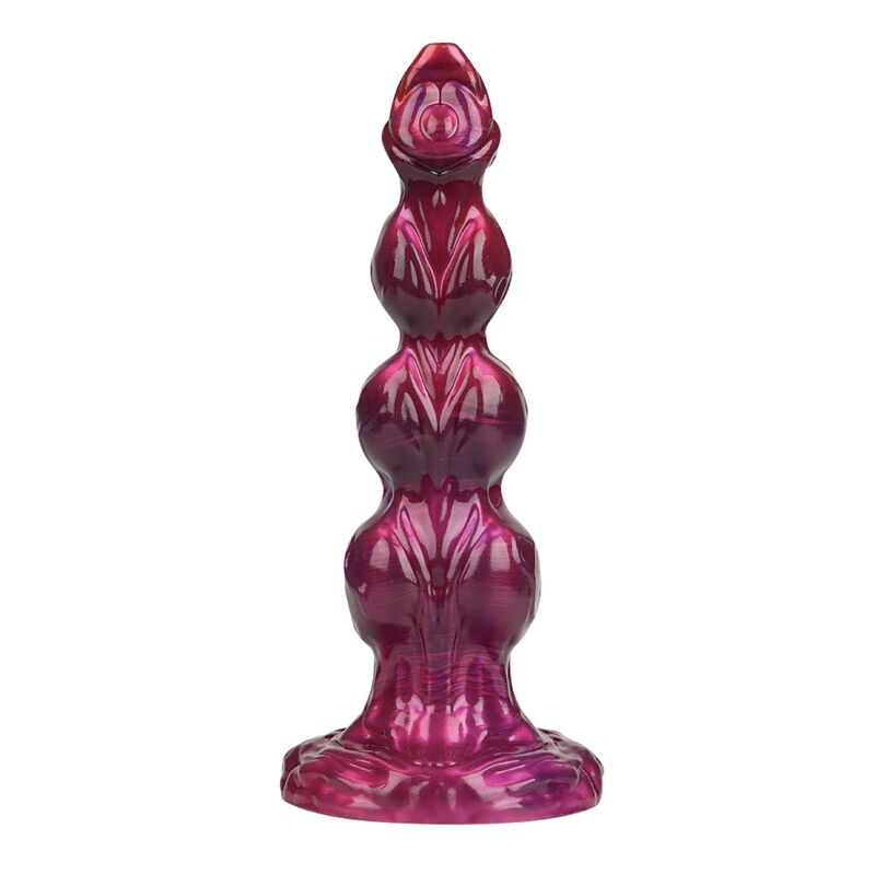 POWER MONSTERS - PRIMAL BEASTLORD DILDO FANTASÍA ROSA TRANSLÚCIDO 26 CM Ø 5 CM - Imagen 7