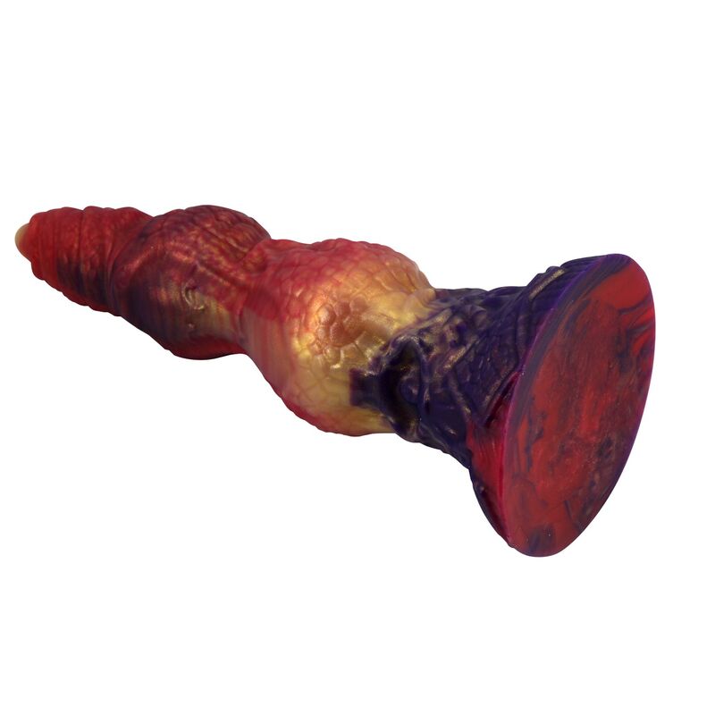 POWER MONSTERS - SAVAGE BEASTLORD DILDO FANTASÍA TRICOLOR 24 CM Ø 5 CM - Imagen 5