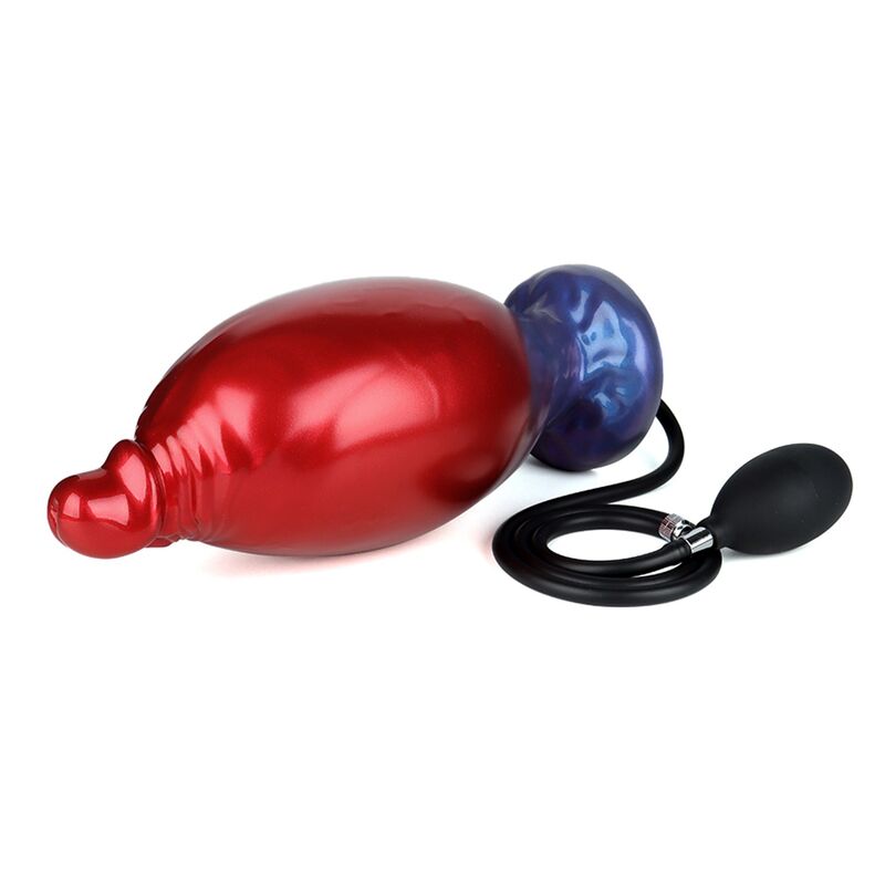 POWER MONSTERS - SHADOW BEHEMOTH DILDO HINCHABLE FANTASÍA BICOLOR 22 CM Ø 5 CM - Imagen 2