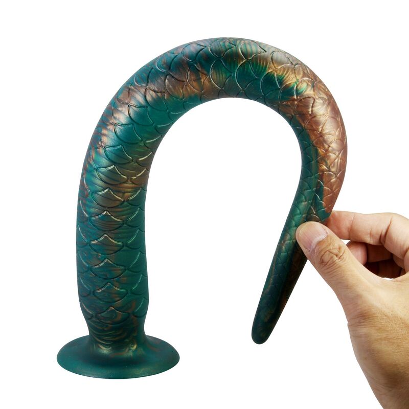 POWER MONSTERS - WILDWYRM TAIL DILDO BICOLOR 47 CM Ø 4 CM - Imagen 6