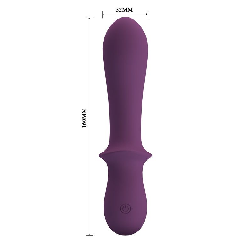 PRETTY LOVE - ABIGAIL VIBRADOR RECARGABLE 10 FUNCIONES MORADO - Imagen 4