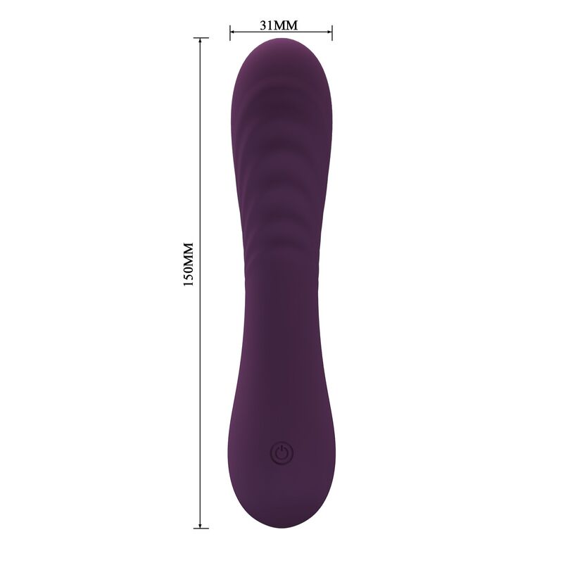 PRETTY LOVE - ALEXISROSE VIBRADOR RECARGABLE 10 FUNCIONES MORADO - Imagen 6
