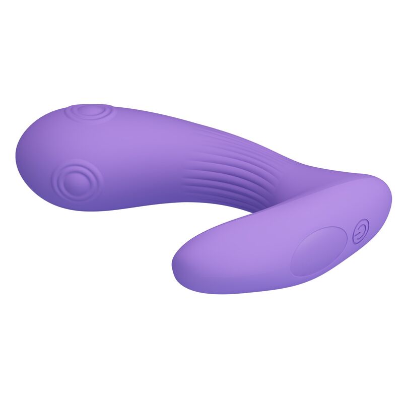 PRETTY LOVE - ANDROMEDA VIBRADOR DE DOBLE ESTIMULACIÓN RECARGABLE MORADO - Imagen 3