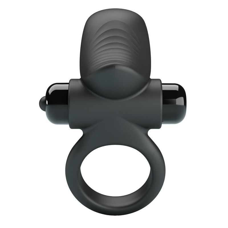 PRETTY LOVE - ANILLO VIBRADOR PARA PENE ADRIEN 10 FUNCIONES NEGRO - Imagen 3