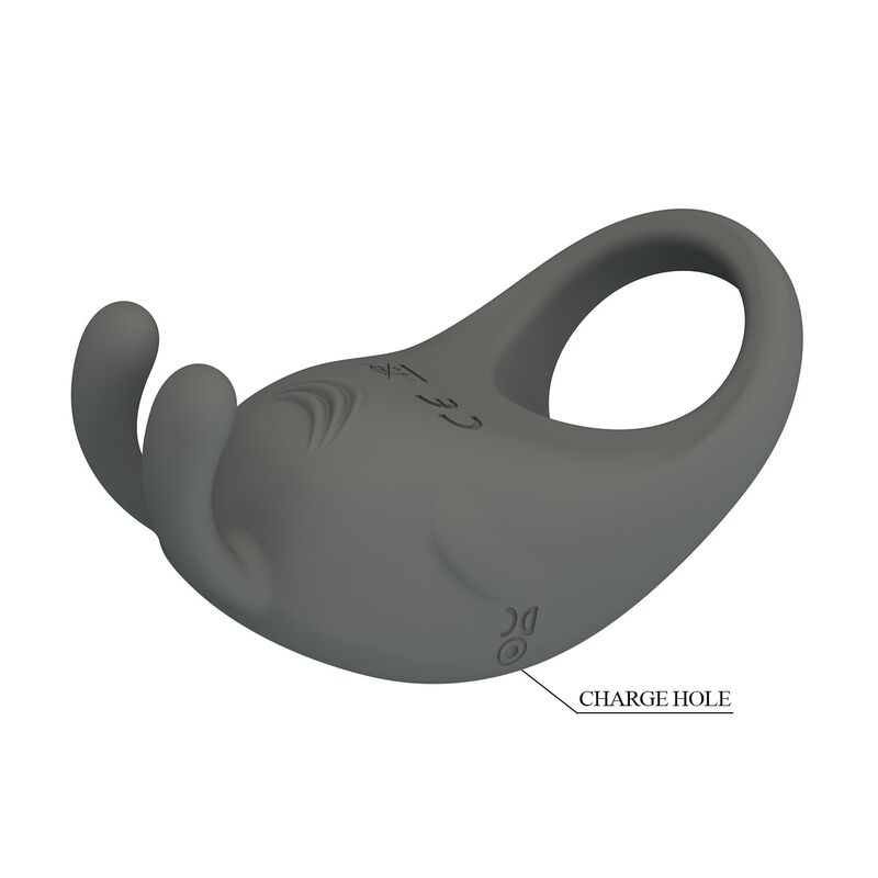 PRETTY LOVE - ANILLO VIBRADOR RECARGABLE CON ESTIMULADOR DE CONEJO - Imagen 11