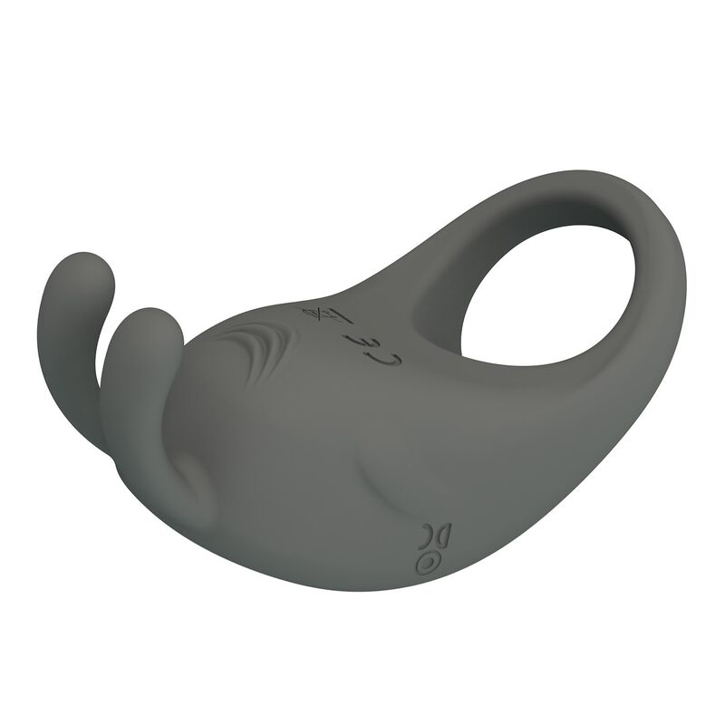 PRETTY LOVE - ANILLO VIBRADOR RECARGABLE CON ESTIMULADOR DE CONEJO - Imagen 4
