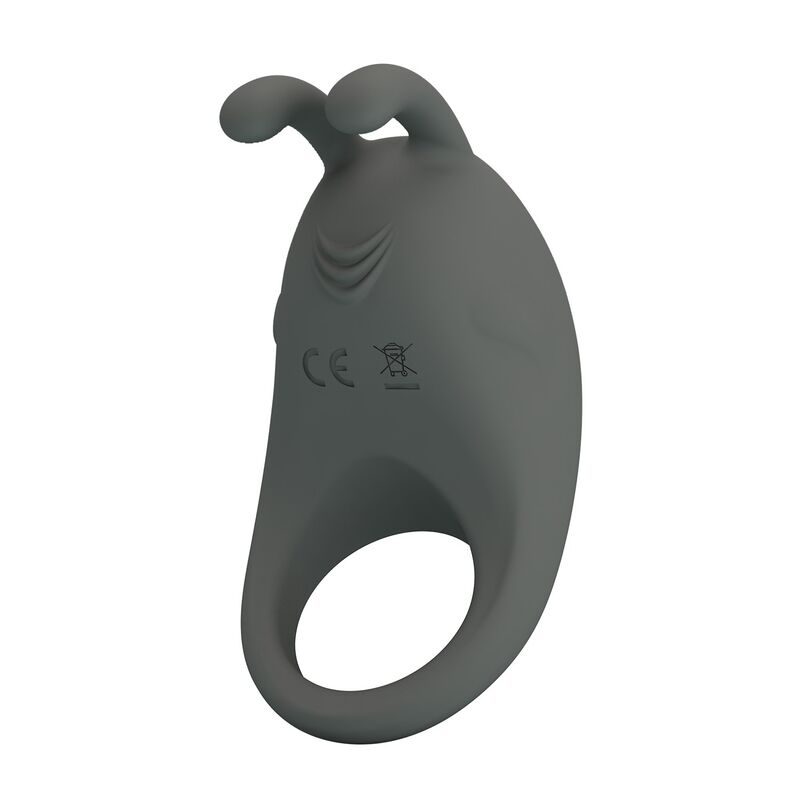 PRETTY LOVE - ANILLO VIBRADOR RECARGABLE CON ESTIMULADOR DE CONEJO - Imagen 3
