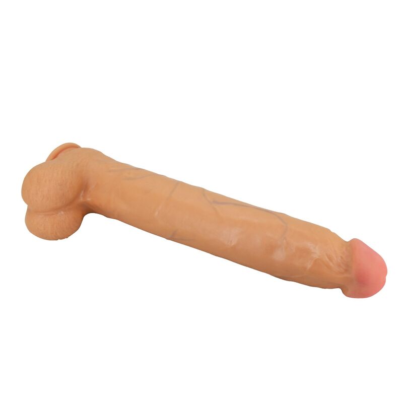 PRETTY LOVE - ANSEL DILDO REALÍSTICO 36 CM Ø 4,8 CM TPE COLOR NATURAL - Imagen 3