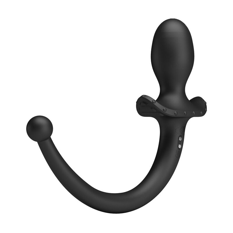 PRETTY LOVE - ANTHONY VIBRADOR ANAL Y PERINEAL APP CONTROL NEGRO - Imagen 4