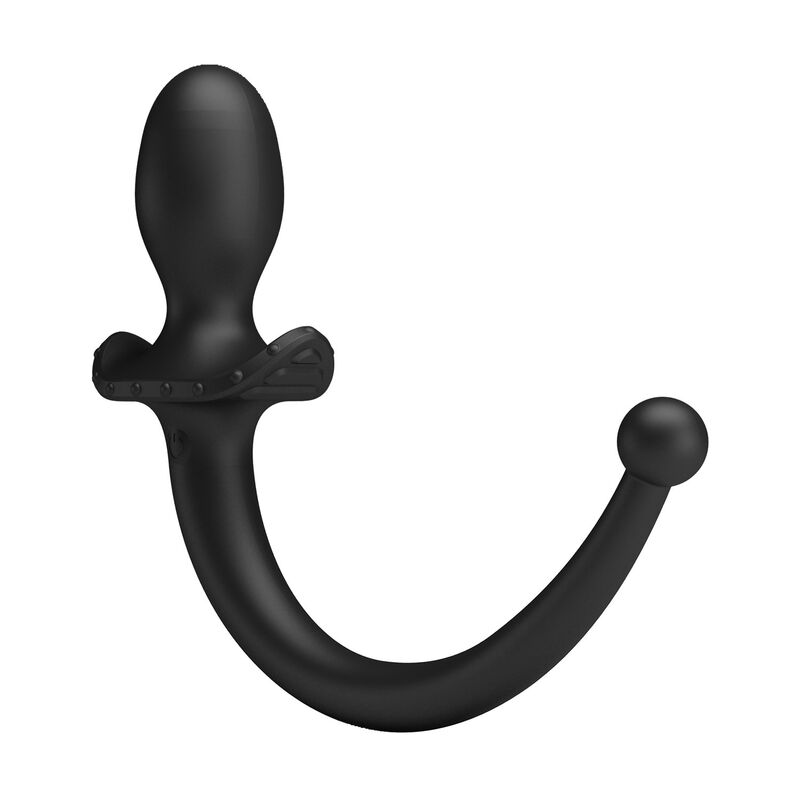 PRETTY LOVE - ANTHONY VIBRADOR ANAL Y PERINEAL APP CONTROL NEGRO - Imagen 6